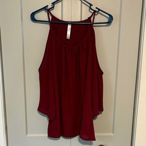 Gracie Burgundy Camisole Top
